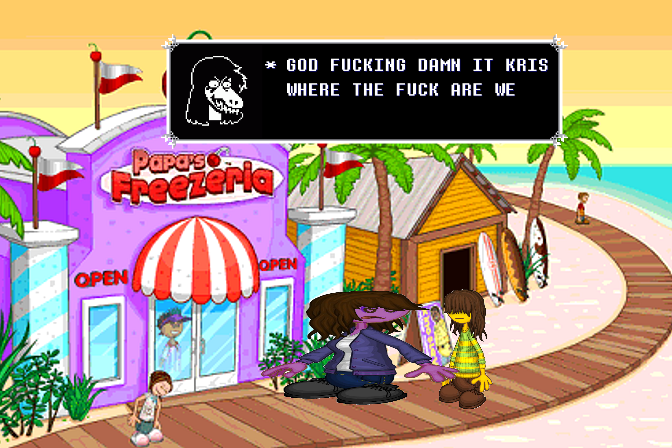 dawnieedreams's tweet image. im not sorry #DELTARUNE