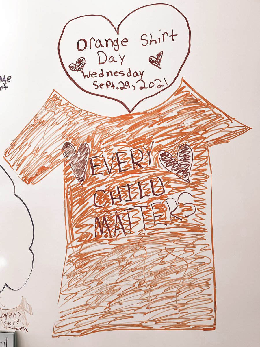 Don’t forget - tomorrow is Orange Shirt Day! <a href="/KenTayloryycbe/">KenTaylorSchool</a>