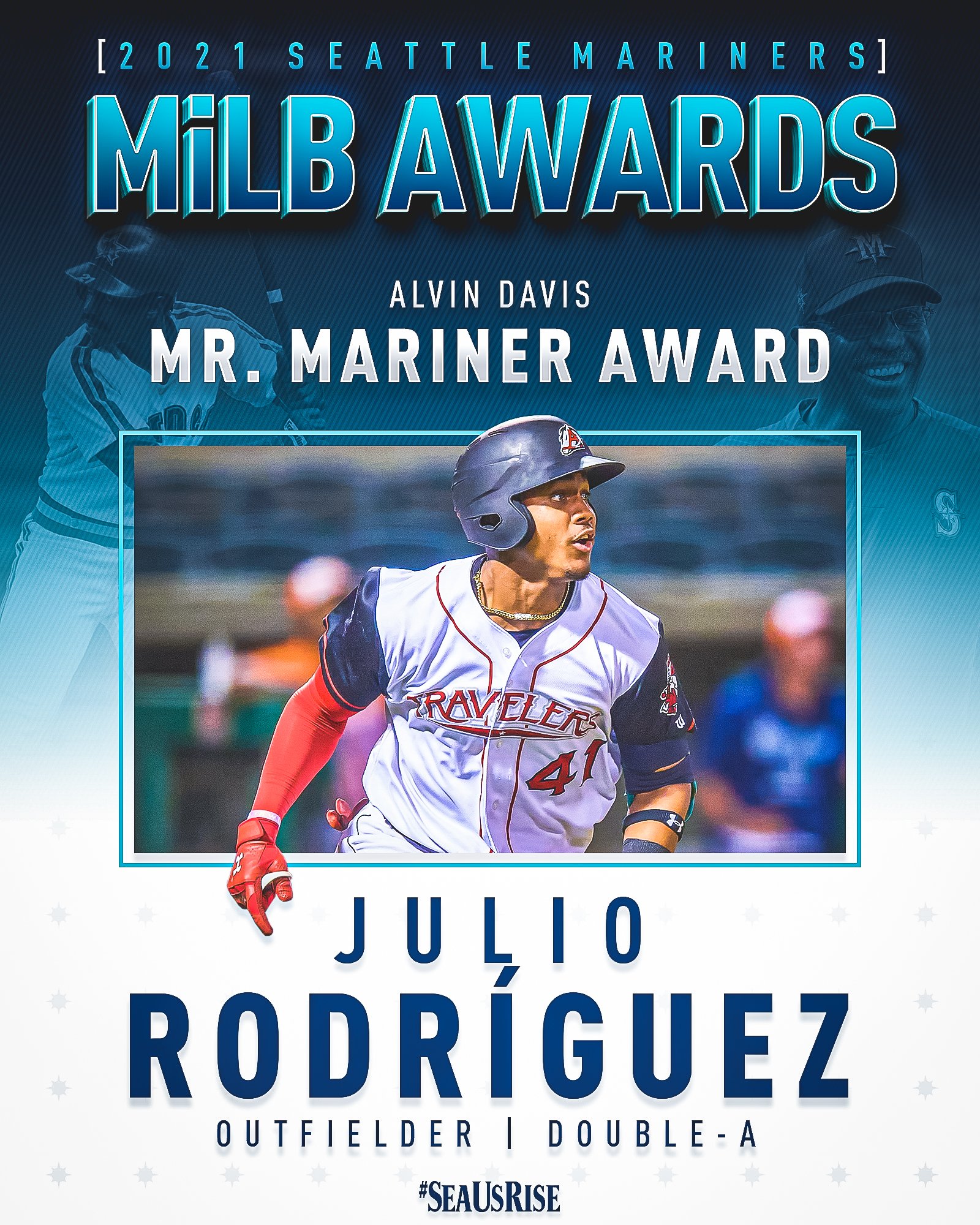 Julio Rodriguez🇩🇴🦁 on X: This is such a big award to me