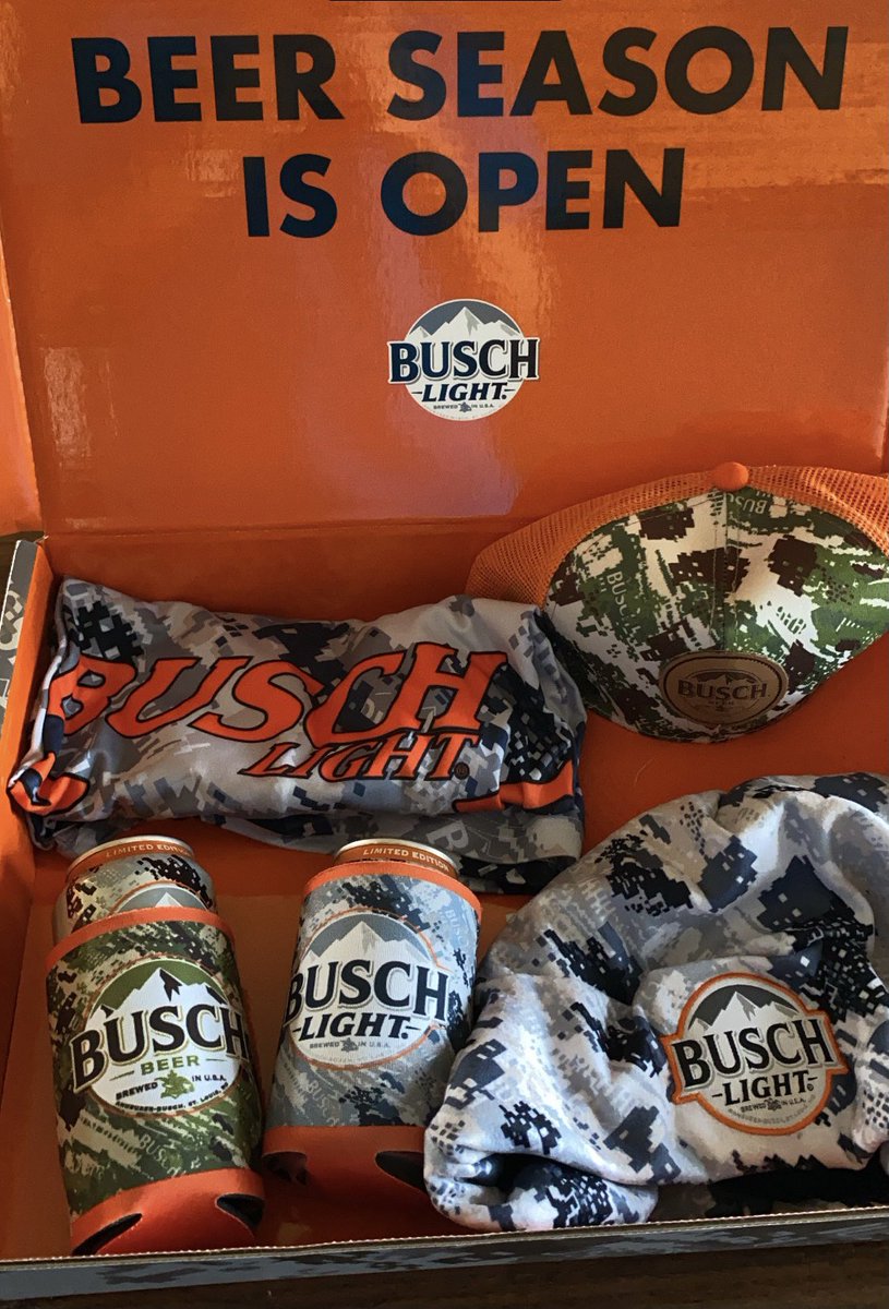 Britt_Jill_'s tweet photo. Thanks @BuschBeer 🤩🤩 https://t.co/onFEuLc3Rf