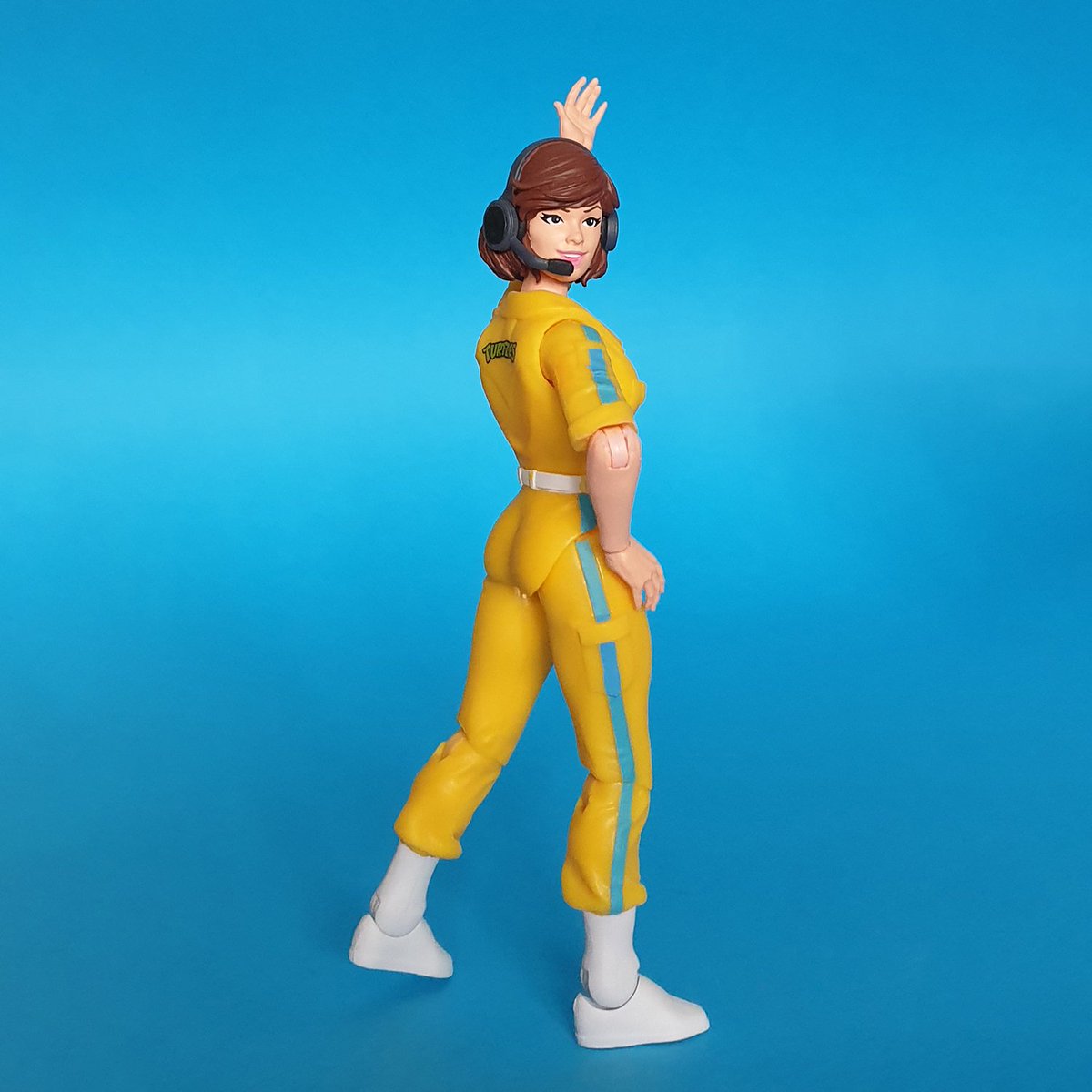 Couple more shots of my custom Super7 April O'Neil figure :)