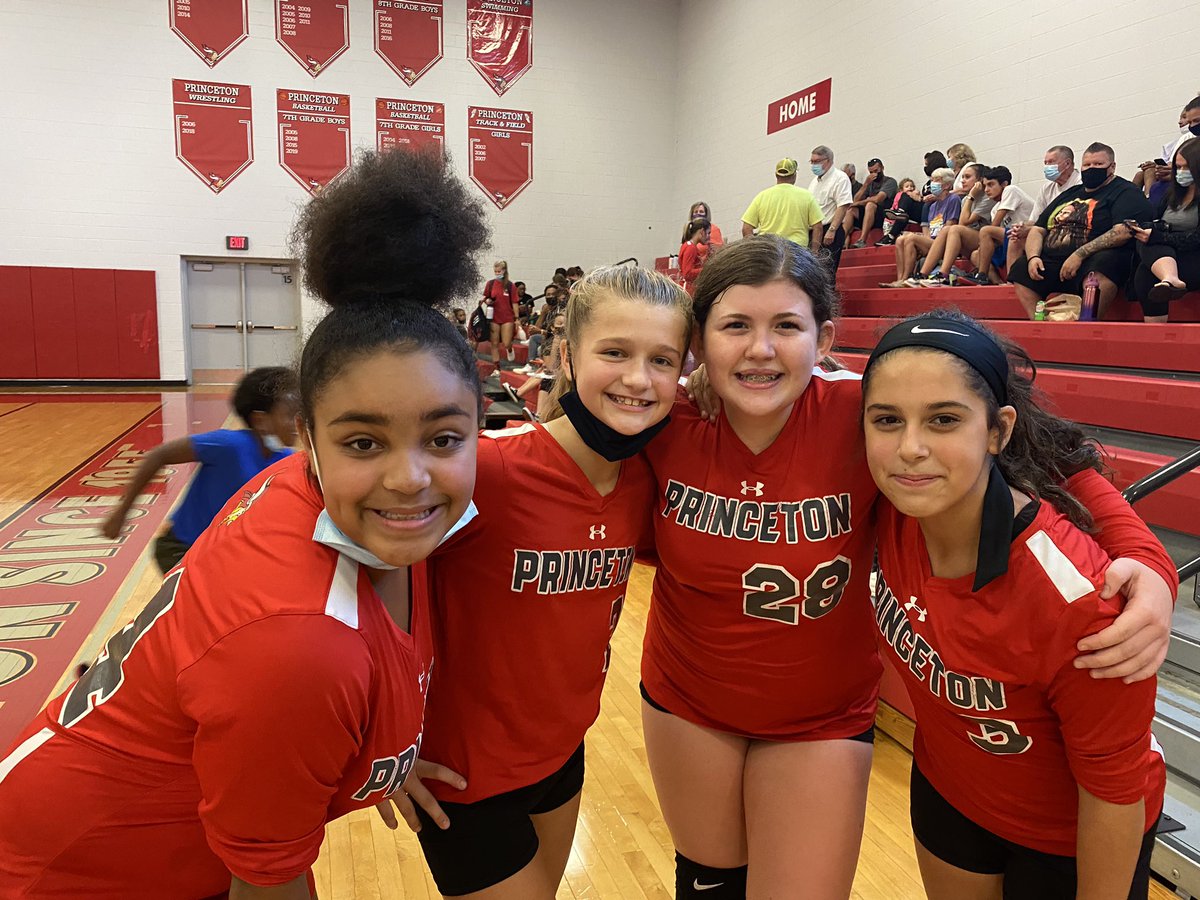 StallworthPCMS's tweet photo. 7th Grade Girls Volleyball with the win. @DrMackzum @VikeNation @PCMSVikingPride #VikingDiff https://t.co/hQ9rnVqYTb