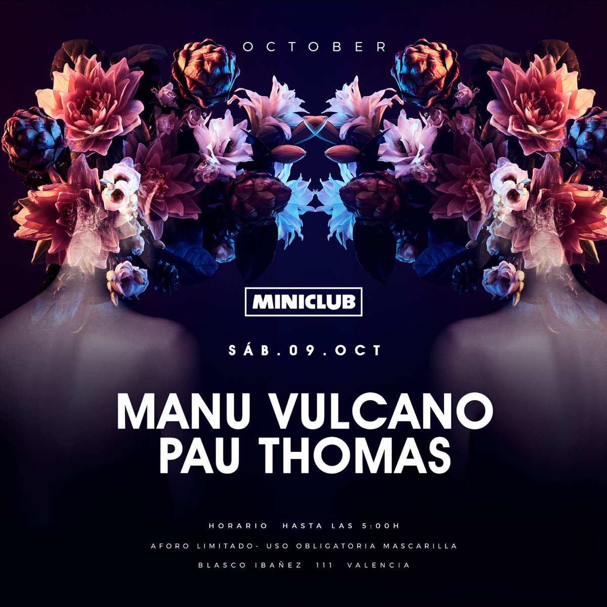 Sab 9 Octubre | Miniclub Valencia 
.
#manuvulcano #valencia #gigs
