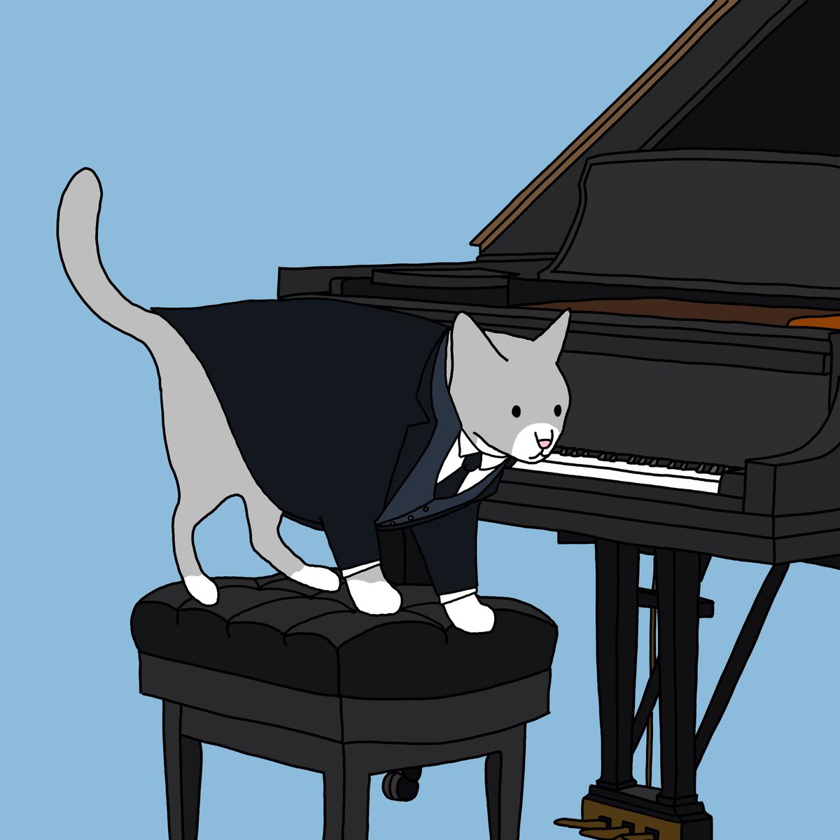 anunusualcat's tweet photo. Let’s play together 🎵🎶 #AnUnusualCat : Henry #66 available now on secondary market!!! 

https://t.co/qNtPMVaiUd

#nftcollector #nftart #NFTdrops #NFTs #NFTTHAILAND #NFTartist #nft #cryptoartist #opensea #NFTcollections #ThaiNFT #NFTLAUNCH #NFTshill #NFTcollectibles https://t.co/o9n9Na3piA