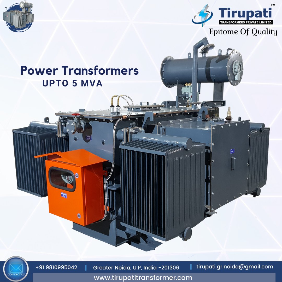 Tirupatitransf1's tweet photo. Get the best quality Power Transformer up to 5 MVA at the best available price. These are manufactured by expert team workers and engineers using quality raw material. for details, free to call @9810995042 to Kapil Tomar.
https://t.co/jXuYh75yoU
#powertransformermanufacturer https://t.co/RjGJbKjgWn