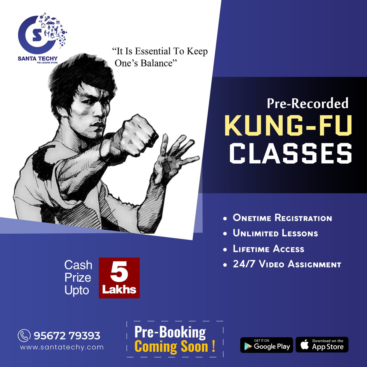 santa_techy's tweet photo. It Is Essential To Keep One’s Balance
KUNG-FU
Pre-recorded Classes
Pre-Booking Coming Soon ‼️
SANTA TECHY
🌐 https://t.co/DBKZqVBXrH
#onlinekungfuclass #kungfu #kungfulessons #elearning #santatechy #passion #kerala #india #kochi
#santatechysapp https://t.co/KAqqvizX1D