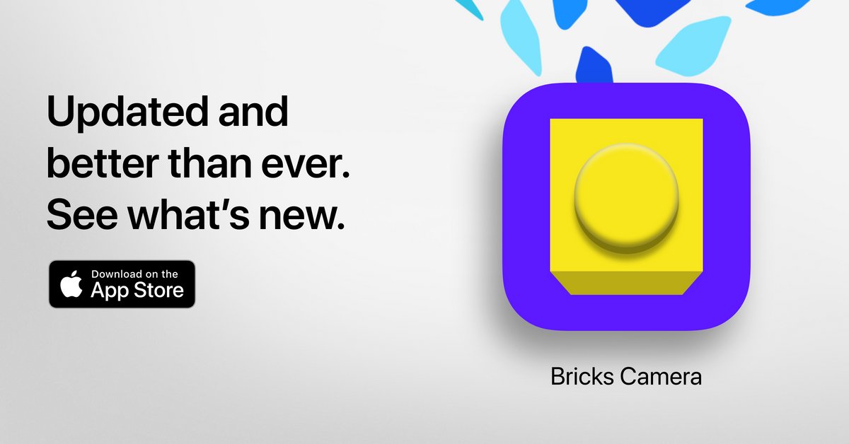 BricksCamera's tweet photo. Bricks Camera v2 was released, featuring:

🔸📄 Building instructions generator
Generate building instructions for your favorite Bricks creations!

🔸📷 Camera lens selector
Easily switch from wide to telephoto and ultrawide lenses with a tap of a button!

https://t.co/eS3ciay0Cs https://t.co/pEYR7HZOBE