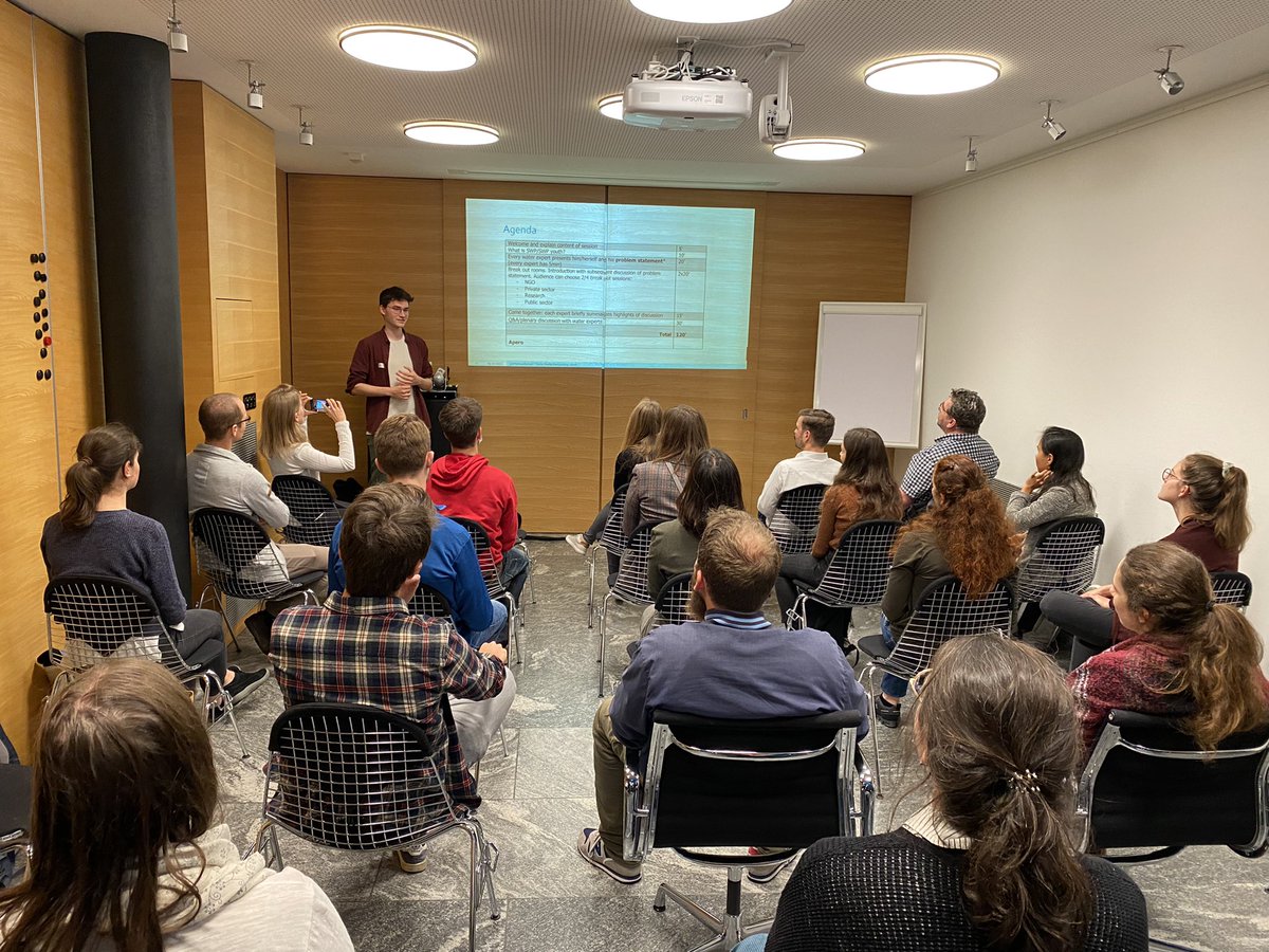 abishek_water's tweet photo. Yet another excellent edition of #networkshops connecting young water talents with senior water experts. @swisswaterpartn #youth https://t.co/zBfMc9tSvk