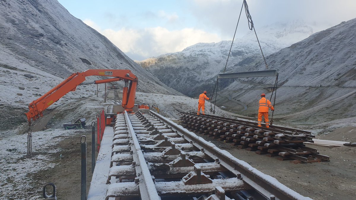Dampfbahn Furka Bergstrecke tweet media