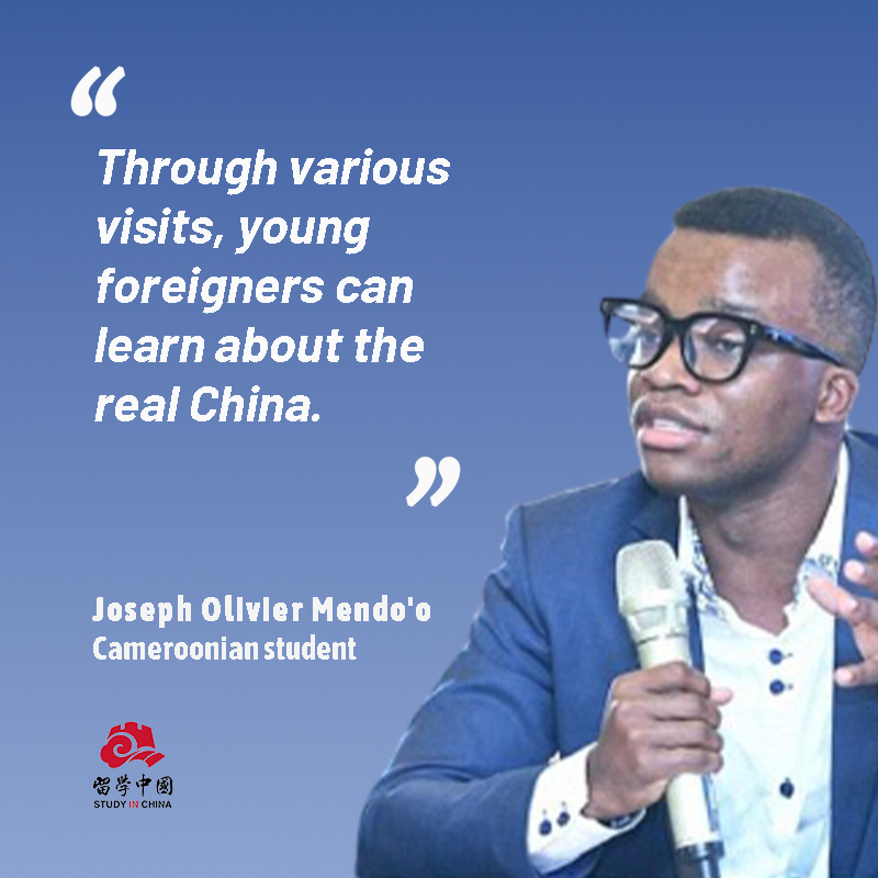 YourChinaStudy's tweet photo. 👨🎓 Joseph Olivier Mendo’o, a PhD candidate at Peking University, has left his footprint in many remote parts of China. To him, this is the best way to understand China and Chinese culture. 😉 Check out his story! #StudyInChina #GetToKnowChina ▶️https://t.co/bsVbESSP8U https://t.co/TEdWGB1Gcy