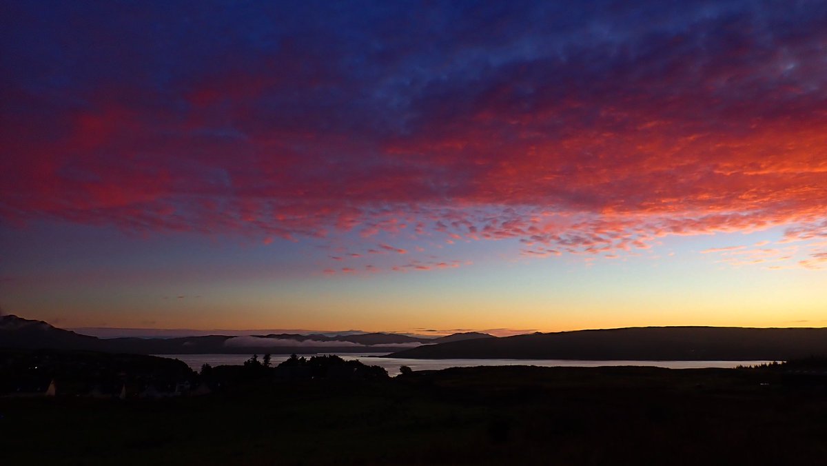 LifeAfloat's tweet photo. I looked out the window to see the promise of an incredible sunrise so I grabbed my camera and ran up to greet the dawn beside the ancient Balliscate standing stones. I’m pleased I did. I hope you enjoy a wonderful day folks. 😊 https://t.co/1J3XHqtu2I