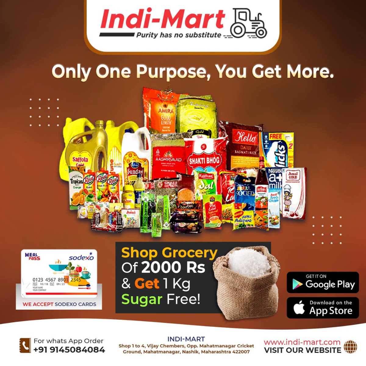 BadhoIndia's tweet photo. Limited period offer 🎉🎉🎉
Indi-Mart https://t.co/SqHcfx6y9H
Mahatma Nagar, Nashik
#indimart #nashikcity #badhoindia #nashikkar #nashikdiaries #supermarket #grocery #ecommerce #offers #nashiknews https://t.co/ZHE6GDcBvc