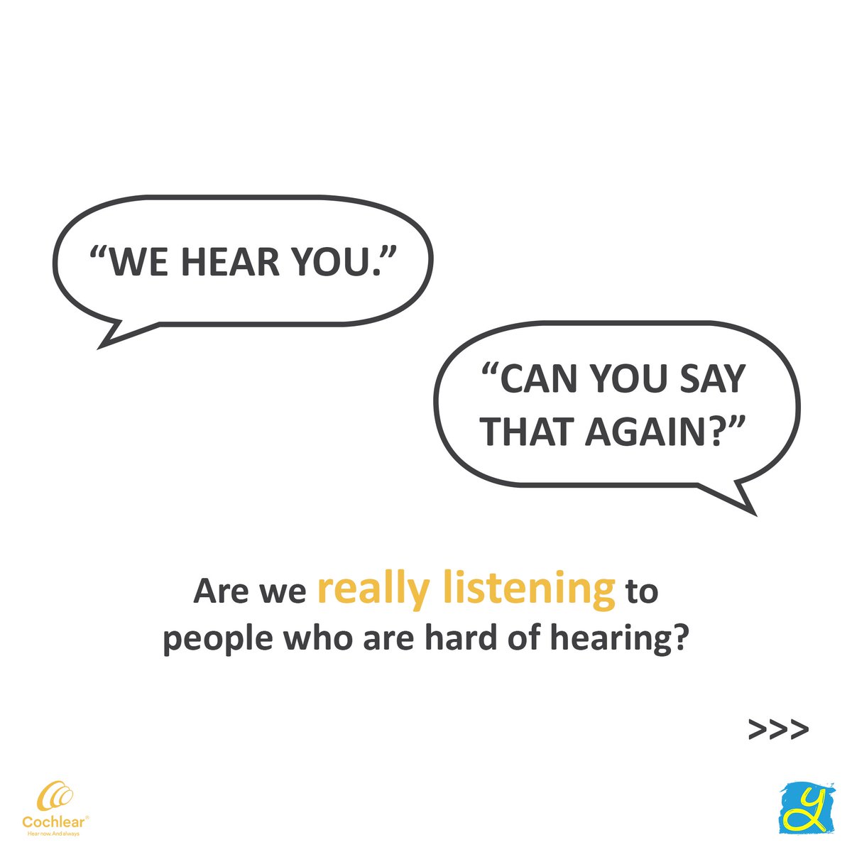 weareyuvaa's tweet photo. Yuvaa proudly supports the Cochlear Foundation’s ‘Achieve Anything Program’ . We aspire to remove hearing loss as a barrier to a quality education and life’s opportunities so all young people can gain an education and realise their full potential. 
 #AchieveAnythingProgram https://t.co/dz5sIhB4wi
