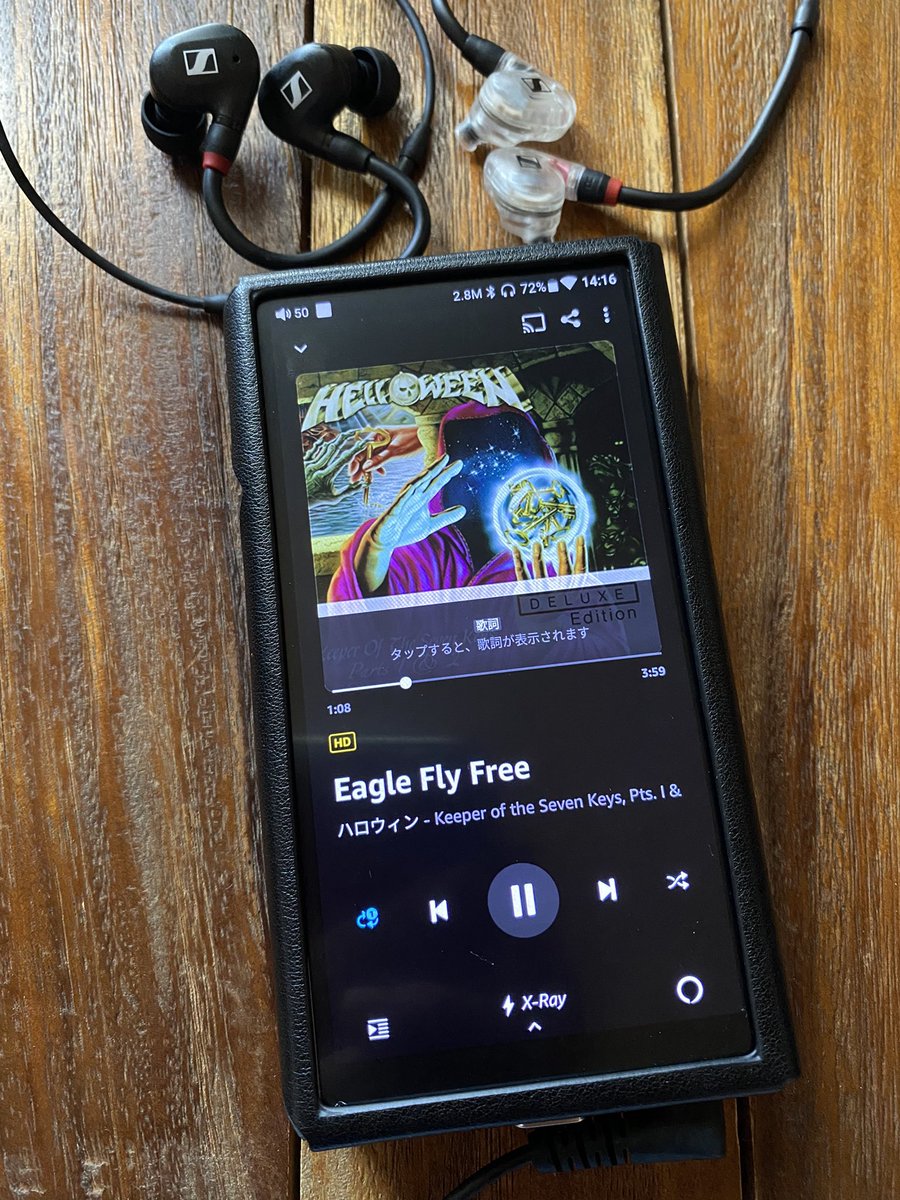Taco_X2019's tweet photo. 元祖ハイトーンボイス❗️🗣
○として時雨にも負けません😲
#FiiO
#M11ProSS
#HELLOWEEN
#ジャーマンメタル
#ハイトーンボイス
#SENNHEISER
#IE40Pro
#IE100Pro https://t.co/d4Bp28WDX3