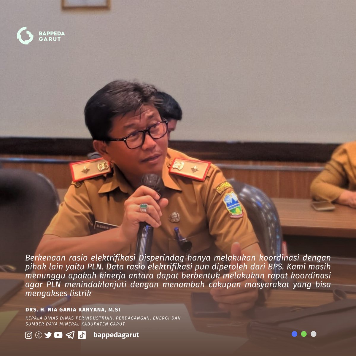 bappedagarut's tweet photo. eluruh Satuan Kerja Perangkat Daerah (SKPD) dan Kementrian Pendayagunaan Aparatur Negara dan perwakilan Reformasi Birokrasi (KemenPANRB)  diwakili oleh Analis Anggaran Muda, Firmansyah berpartisipasi dalam agenda ini. https://t.co/gcm8o9YKKA