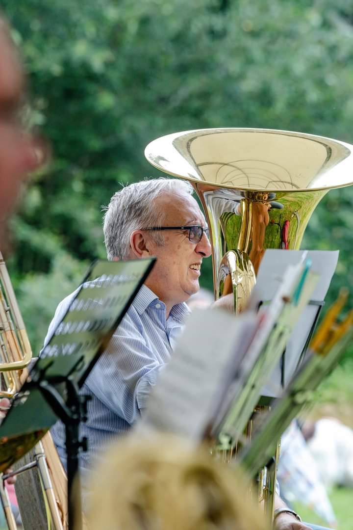 Here's a pic of me performing with Exeter Symphony Orchestra this summer. Great concert at Poltimore House in the rain!