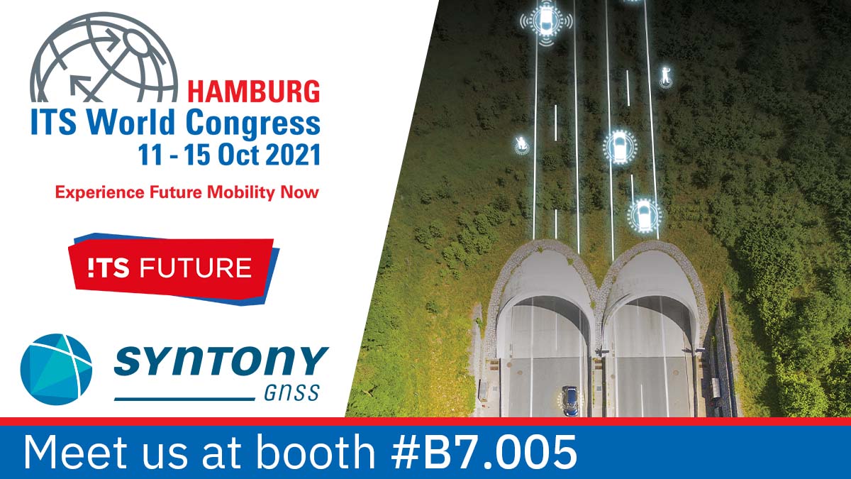 Syntony_GNSS's tweet photo. #ITSHamburg2021 is starting on October 11th! Come visit us on booth B7.005 to discover our SubWAVE solution, assist to our paper presentation, and support us in wining the #ITSFuture! award! Register on the link below, and see you in a few days!

https://t.co/h3a8sbVkJ1 https://t.co/fb45Y3baqx