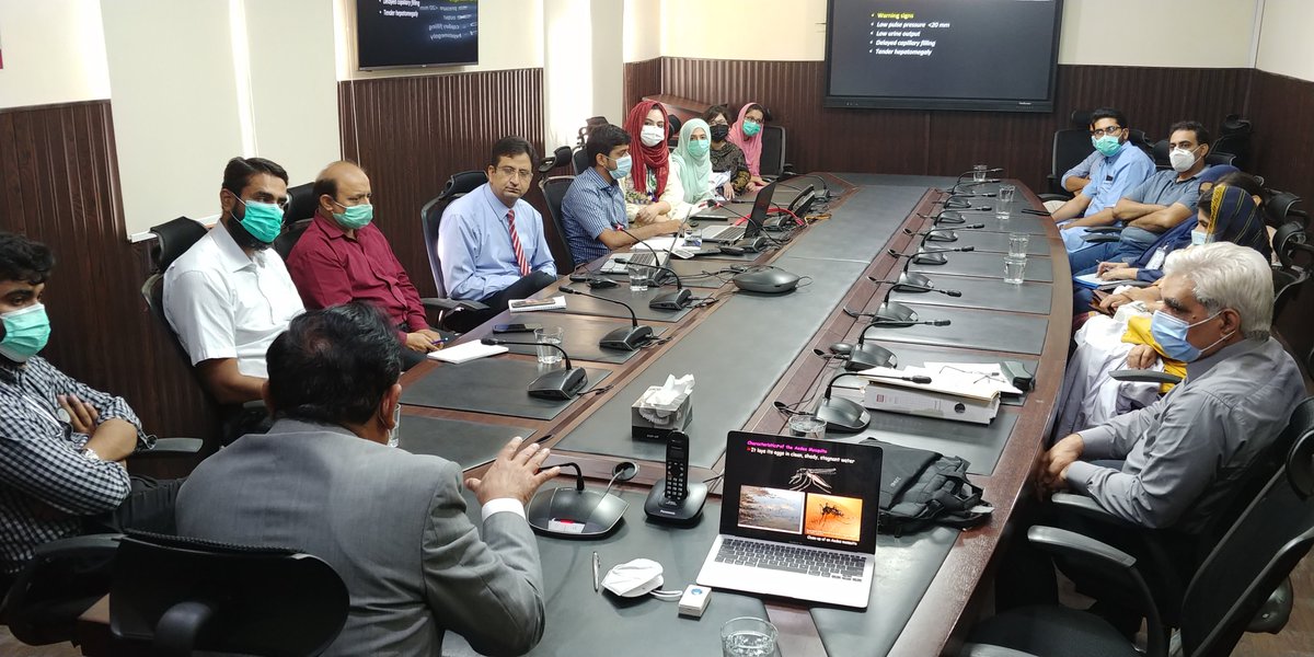 PHC_Punjab's tweet photo. About 300 participants from more than 100 private hospitals, across Punjab, attended this capacity-building session. CEO Punjab Healthcare Commission thanks the participants and emphasized applying this knowledge in the treatment of Dengue Patients. https://t.co/vLLKf74FwY