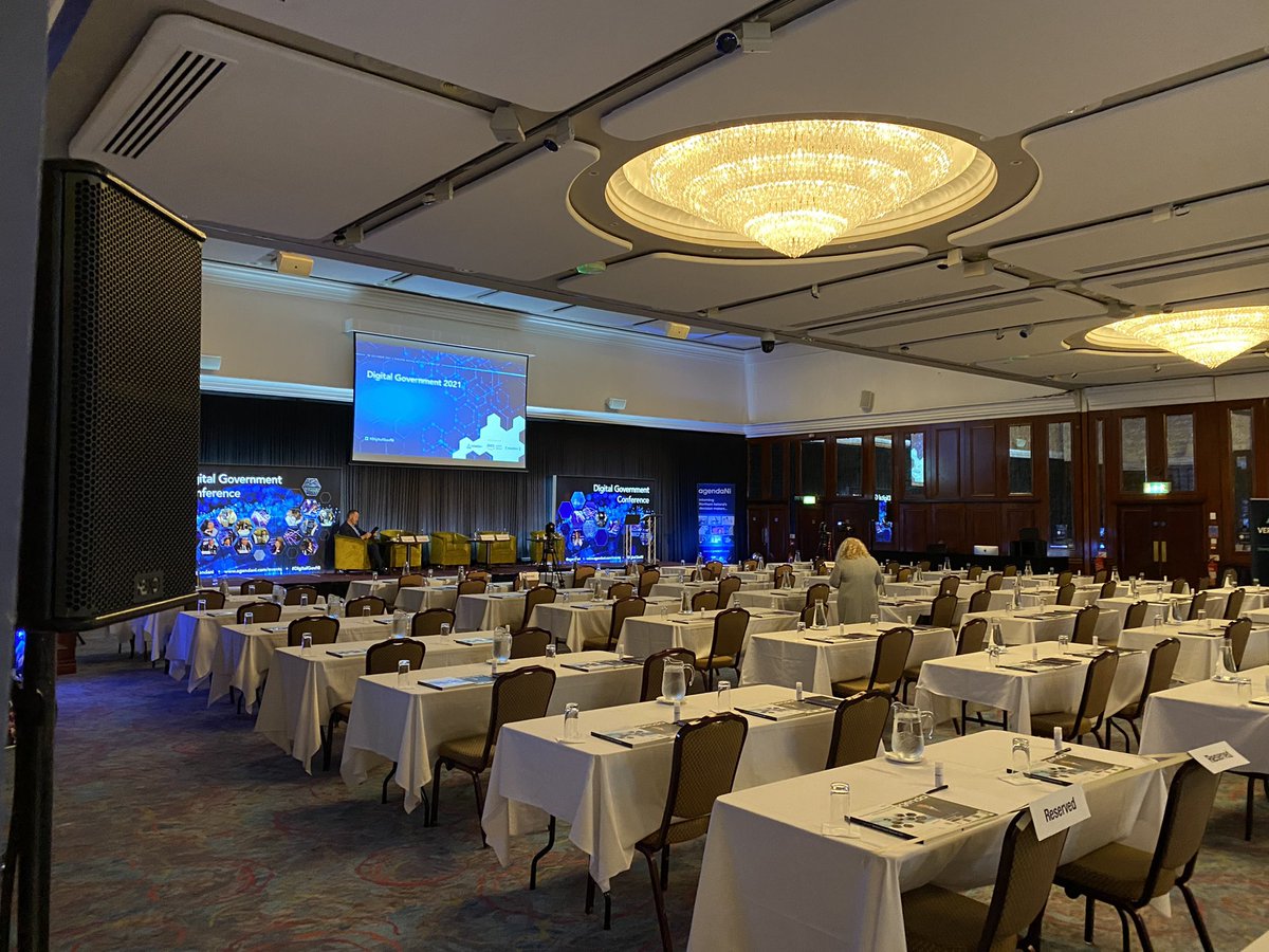 Looking forward to #DigitalGovNI today.  First in person event for a long time. Exciting!!