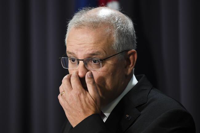 jjjove's tweet photo. October 28 2021
Choking back tears, Australian Prime Minister, Scott Morrison, solemnly promises that by 2050, no child in Australia will be living with political integrity.
#FutureHistoryInPictures #NetZeroIntegrity https://t.co/DPjrEEVdvD