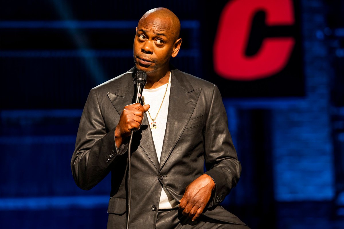 KWuu47's tweet photo. I'd bet my life 90% of the negative comments about Dave Chappelle "the closer" special didn't even watch it. That shit was funny AND thought provoking, AND touching.  Fr fr had men tearing up when he talked about is tans friend. He's a master at his craft. https://t.co/x7bTxVWTkw