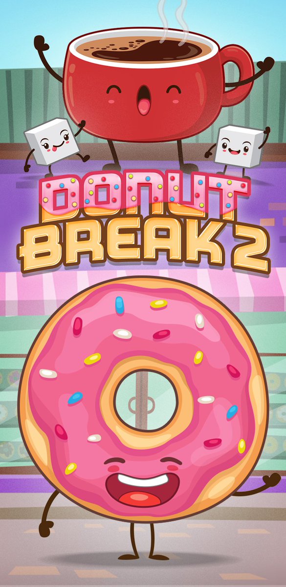 New Release in Stores Playstation 4/5 a delicious and succulent sequel to one of the best games in the Break series, Donut Break 2 Head to Head brings new news many delights of Donuts to delight us, guarantee your copies now in PlayStation stores!!! @BreakSushi #DonutBreak2 #PS4