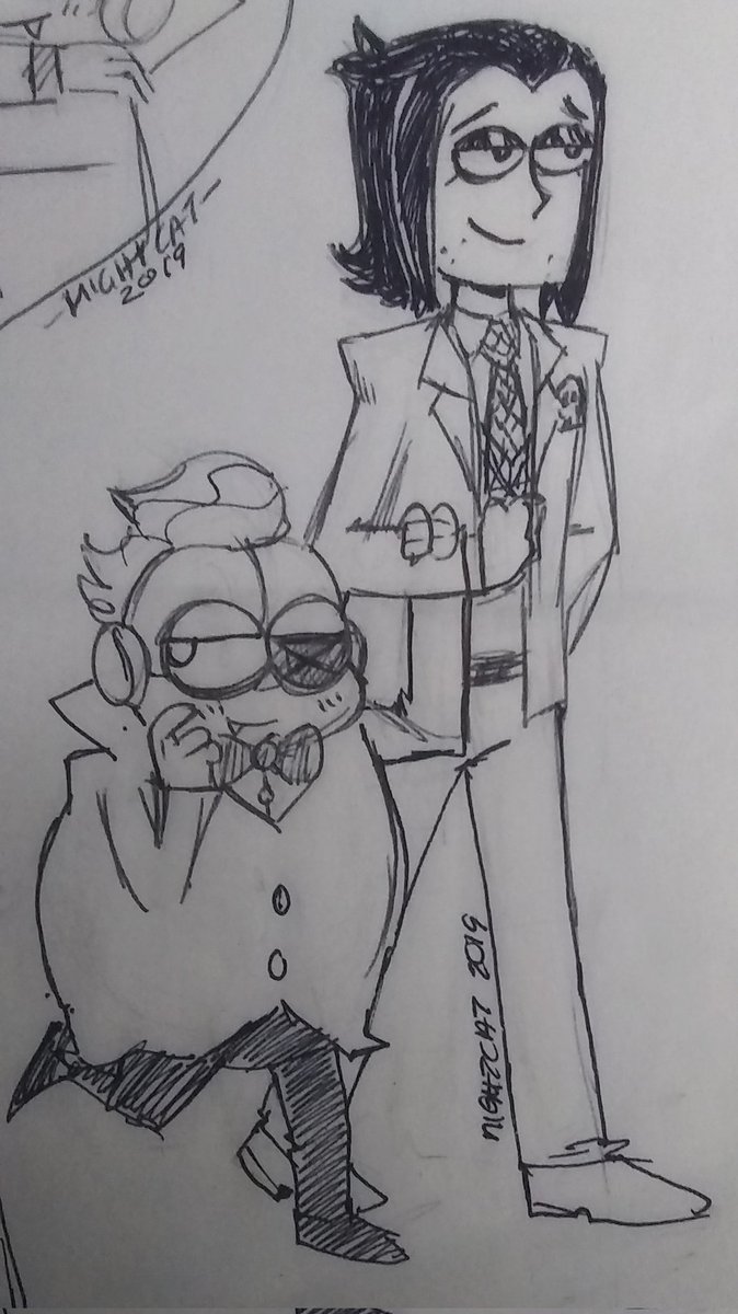 Nightcathybrid's tweet photo. #Voxman #okkoletsbeheroes #fanart #boxam #venomous

¡Viejos dibujos!  ¡Disfruten! 😍🤩 https://t.co/h8Ci6J8tfq