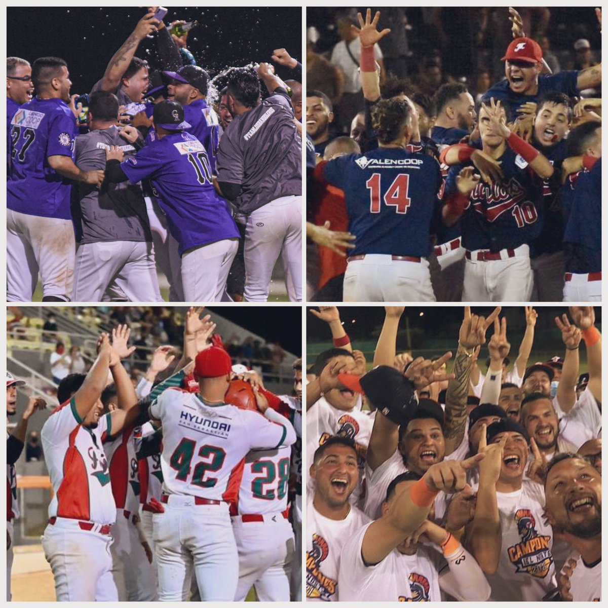 BeisbolDobleA's tweet photo. 🥳 Si estás de fiesta con los @RedSox 

… o triste con los @Yankees 😔

Puedes disfrutar más emociones este viernes, con la continuación del #CarnavaldeCampeones de la #DobleA

#NuestroBéisbol⚾️🇵🇷 https://t.co/SxX4FIyNkK
