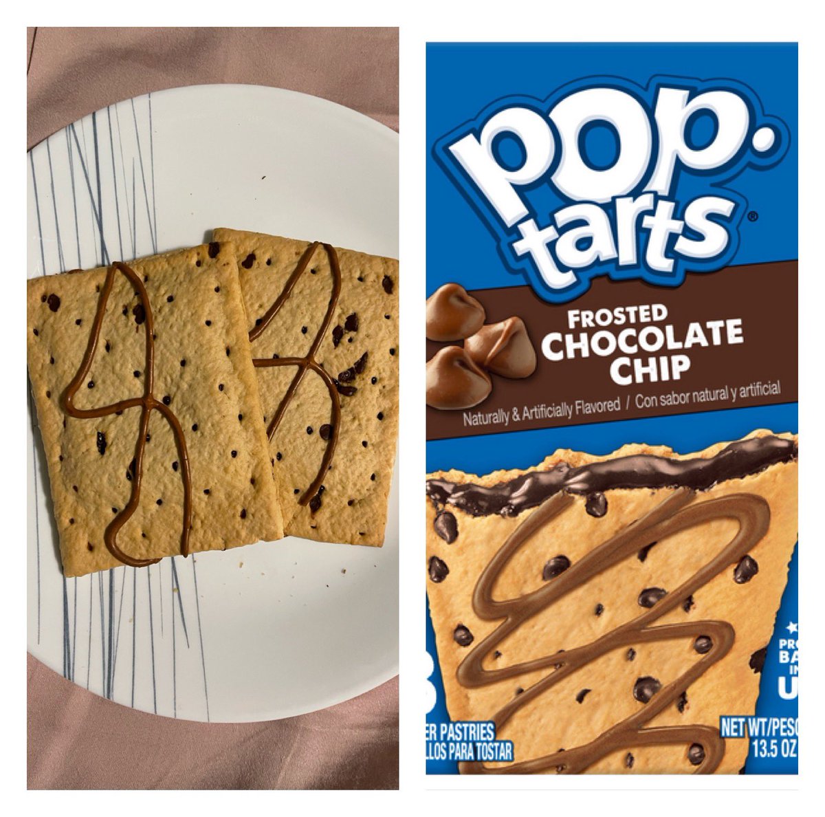 faithwhiteee's tweet photo. Dear @PopTartsUS 
I love you, oh so much. But this makes me sad. 😂
#wheresthefrosting https://t.co/kzulLYQ52a
