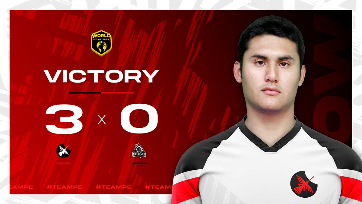 🇵🇪 × ¡VICTORIA!

⚔️| 3 - 0
🆚| <a href="/CrNicaragua/">Nicaragua Esports</a>
🏆| <a href="/WorldLeagueCR/">World Royale League</a> 

Con un <a href="/SCPShadow/">Shadow Knight</a> 🔥 intratable, nos llevamos una cómoda victoria en la arena de batalla, la cual nos permite liderar la tabla del grupo 5. 💪🏻

#SelecciónDeTodos #TeamPE 🇵🇪