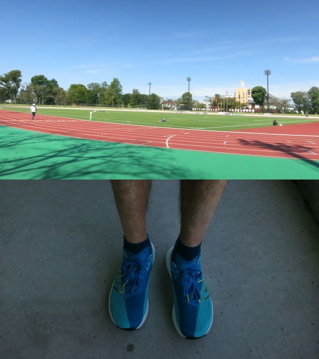 kasumipjt's tweet image. #Hachioji #Trackrunning #NB_Rebel

八王子の陸上競技場で走ってきました💦
毎週水曜日は無料開放日！

やっぱりトラックは走りやすいですね😄
いろんな走り方をして、１時間超、しっかり楽しんできました✨

今日はニューシューズ！気持ちいい😆

#富士森公園陸上競技場 #無料開放日 #Fuelcell_Rebel