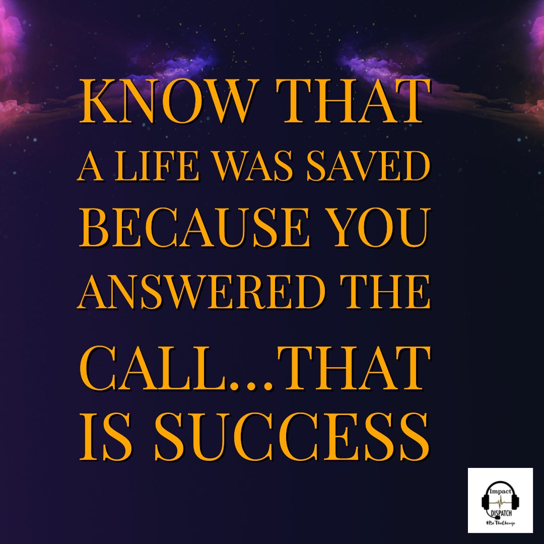 DispatchImpact's tweet image. #BeTheChange #911 #Dispatchers