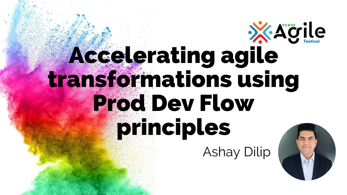 AccessAgile's tweet image. We just added this event in the Access Agile Festival. You can book this event for free and all the other events on Access Agile Meetup page.

Book Now at tinyurl.com/3cjycrzx

#AccessAgile #FreeFestival #Event