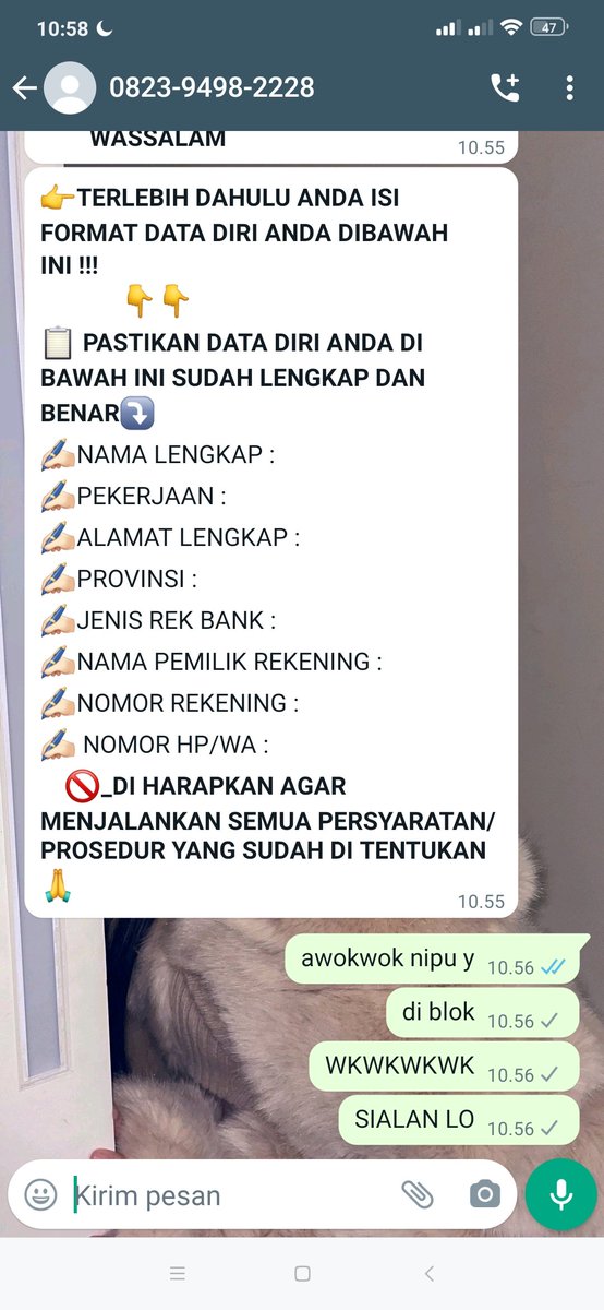 hueruf's tweet image. ATI ATI YA LO PADA KALO DI SMS GINI WKWKWKWKWK GUE KETAWA BGT ANJIR