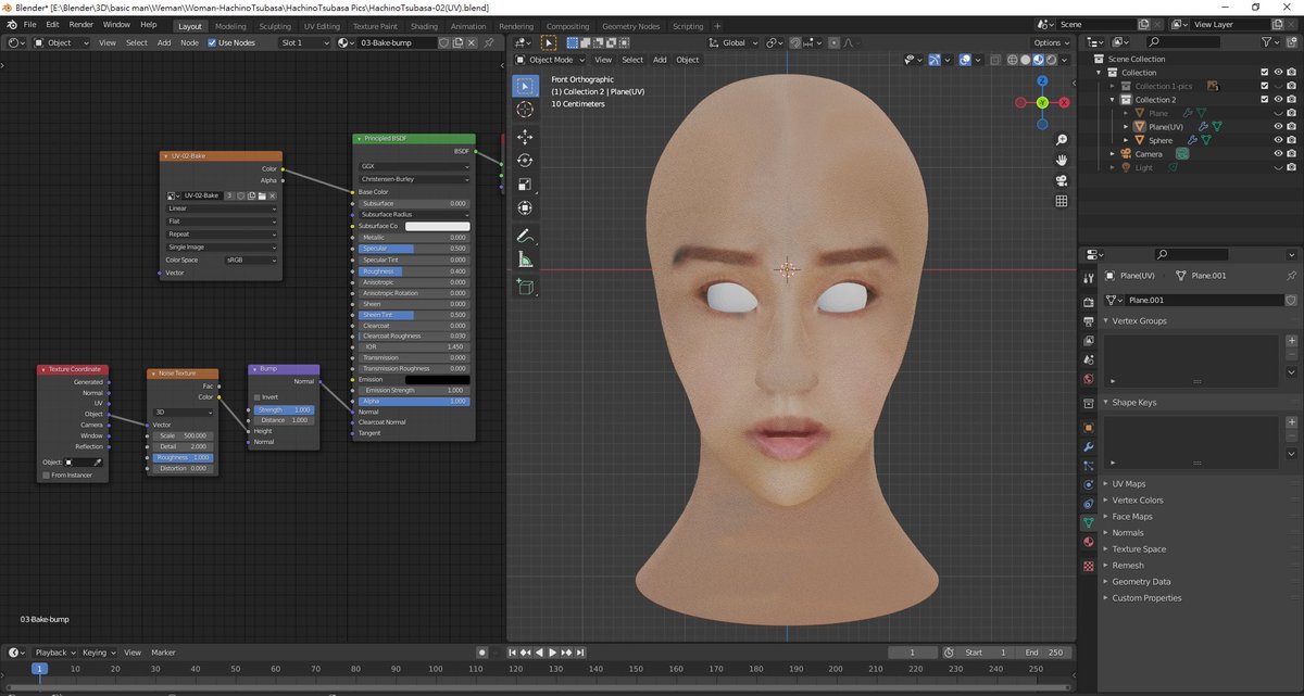 zakk628's tweet photo. Create particles on the face
#blender #Blender3D https://t.co/gljoTYlyaq