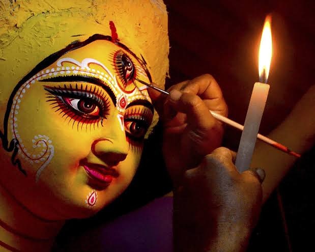 bardoloi_ashima's tweet photo. May the arrival of Maa Durga end all your miseries, and may you be blessed with her choicest blessings. 
Shubho Mahalaya. https://t.co/LZhKpu4xDS