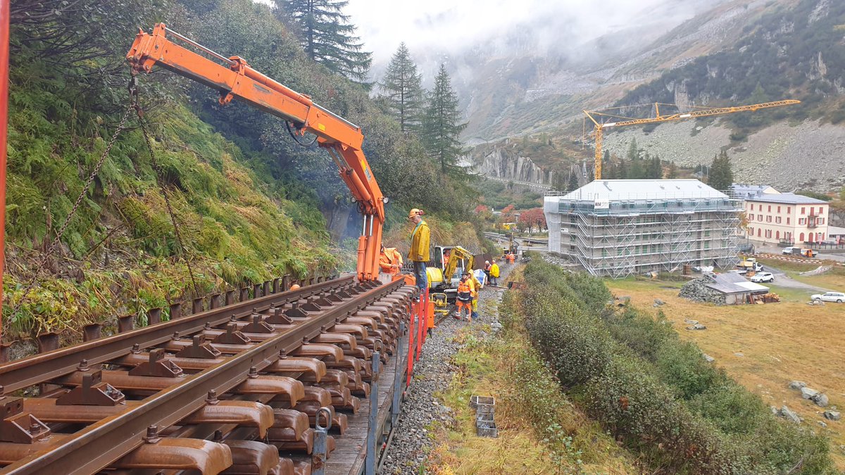 Dampfbahn Furka Bergstrecke tweet media