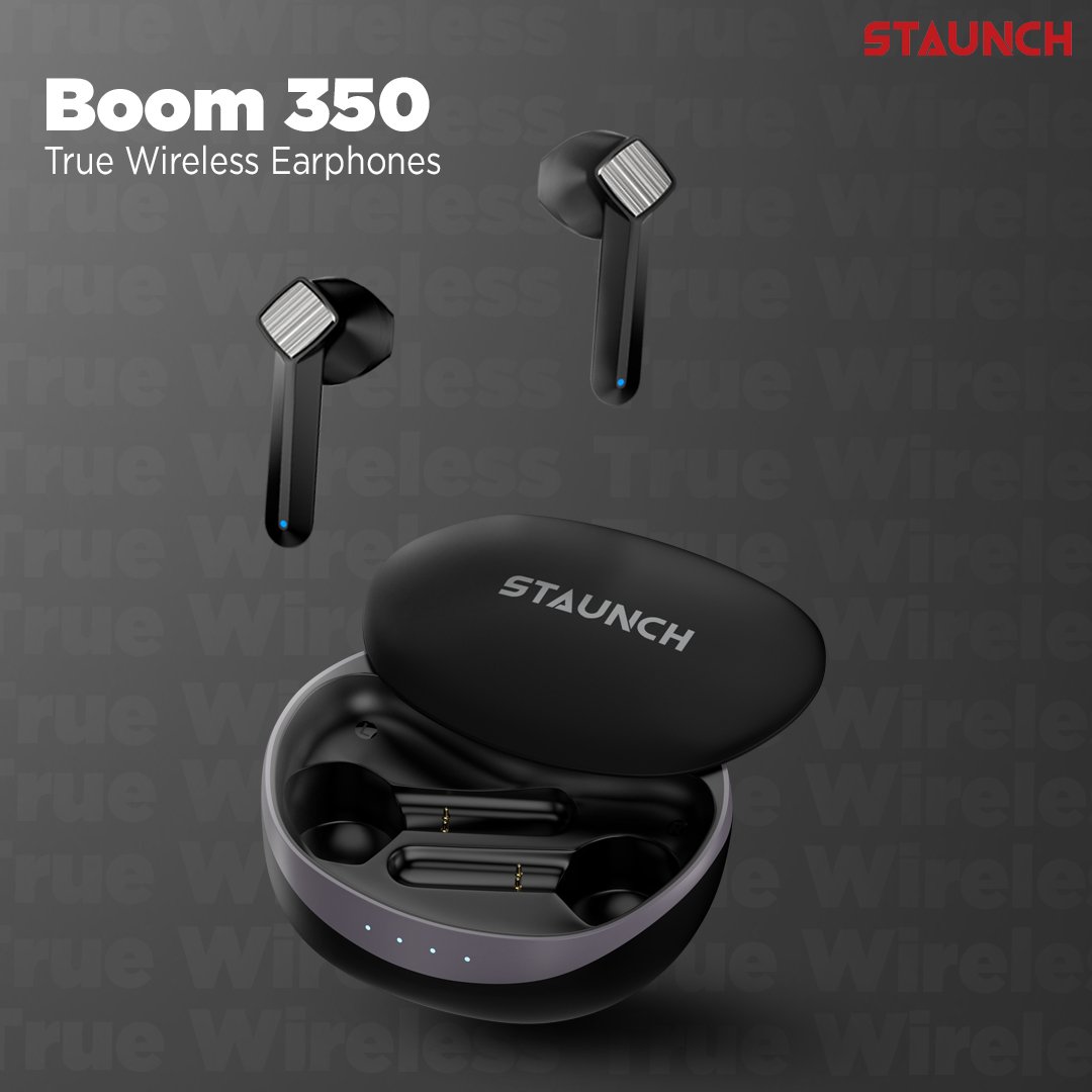 Staunch Boom 350 True Wireless Earphones, where relaxation meets peace. 

Shop Now at @mynykaa 
LINK IN BIO

#staunchindia #staystaunch #staunchaudio #groovetothebeats #tws #musicaccessories #techaccessories #wirelessearphones #sale #explore #nykaa #potd #buynow