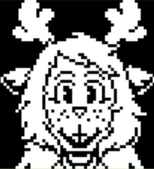 Really, Ms. Toriel adopted you? Huh, it’s weird I’ve never met you before then. I’m Noelle, a good friend of Kris. Nice to meet you!