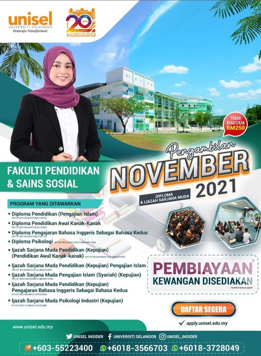 Daftar unisel my Admission