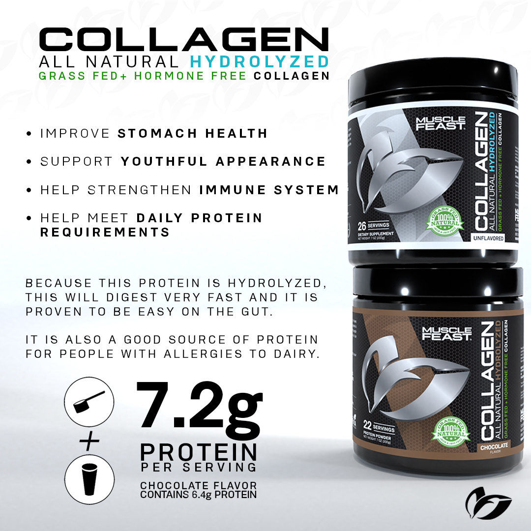 Muscle Feast LLC on X: Collagen is a protein that not only helps