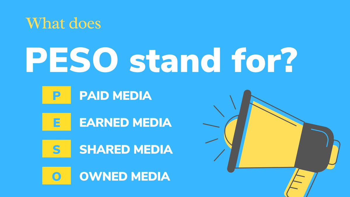 LachlanLoudon's tweet photo. #wucom326 
Understanding the four different kinds of media in the PESO model is an almost guaranteed midterm question with how important it is to the field of social media marketing. Can you describe each one? https://t.co/owLvbJT7y6