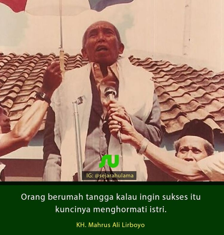 HIDJKSL's tweet photo. Tujuh Mauidhoh KH. Mahrus Ali Lirboyo :
.
1. Orang berumah tangga kalau ingin sukses itu kuncinya menghormati istri.

2. Orang kalau Ingin hidup mulia hormati orang tua, khususnya ibu.

3. Ingat kalau kamu jadi pemimpin, Tolong hindari 2 masalah: https://t.co/huxEydGLEx