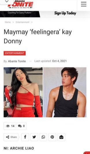 BbLoveMD's tweet photo. With due respect @AbanteNews @archieliao02 the headlines u made was degrading & a slanderous allegations towards Maymay Entrata. Defaming her reputation using malicious terms & contents are encouraging & inviting netizens to hating and bashing. In some ways its a form of BULLYING https://t.co/E9E22vPU6u