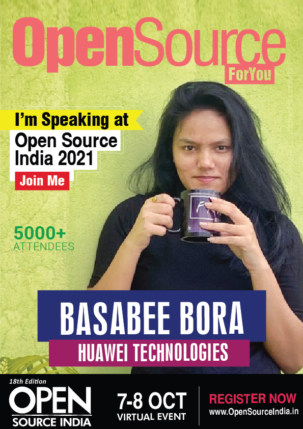 efycon's tweet photo. Basabee Bora, Developer, SODA Projects, Software Engineer, Huawei Technologies is speaking at Open Source India 2021.
Join the speaker along with 5000+ developers at https://t.co/6kitAeauz8
#OSI2021 #OpenSource #OpenSourceIndia #OSI #OSIDays #OpenSourceTechnology #Conferences https://t.co/E7QipplCsQ
