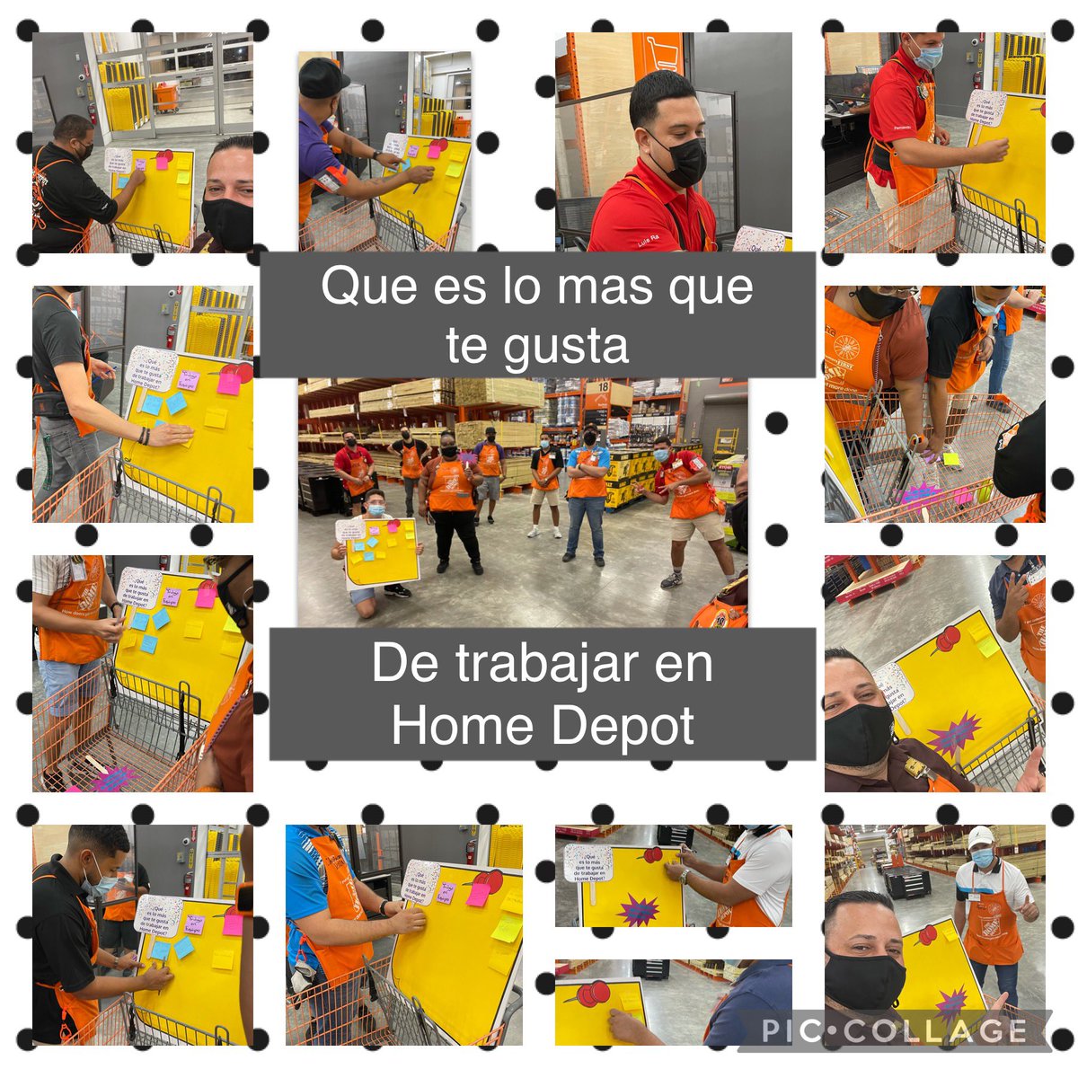 Que es lo mas que te gusta de trabajar en Home Depot <a href="/Hector1Rosario/">Hector Rosario</a> <a href="/Arlene6415/">Arlene Rivera</a>