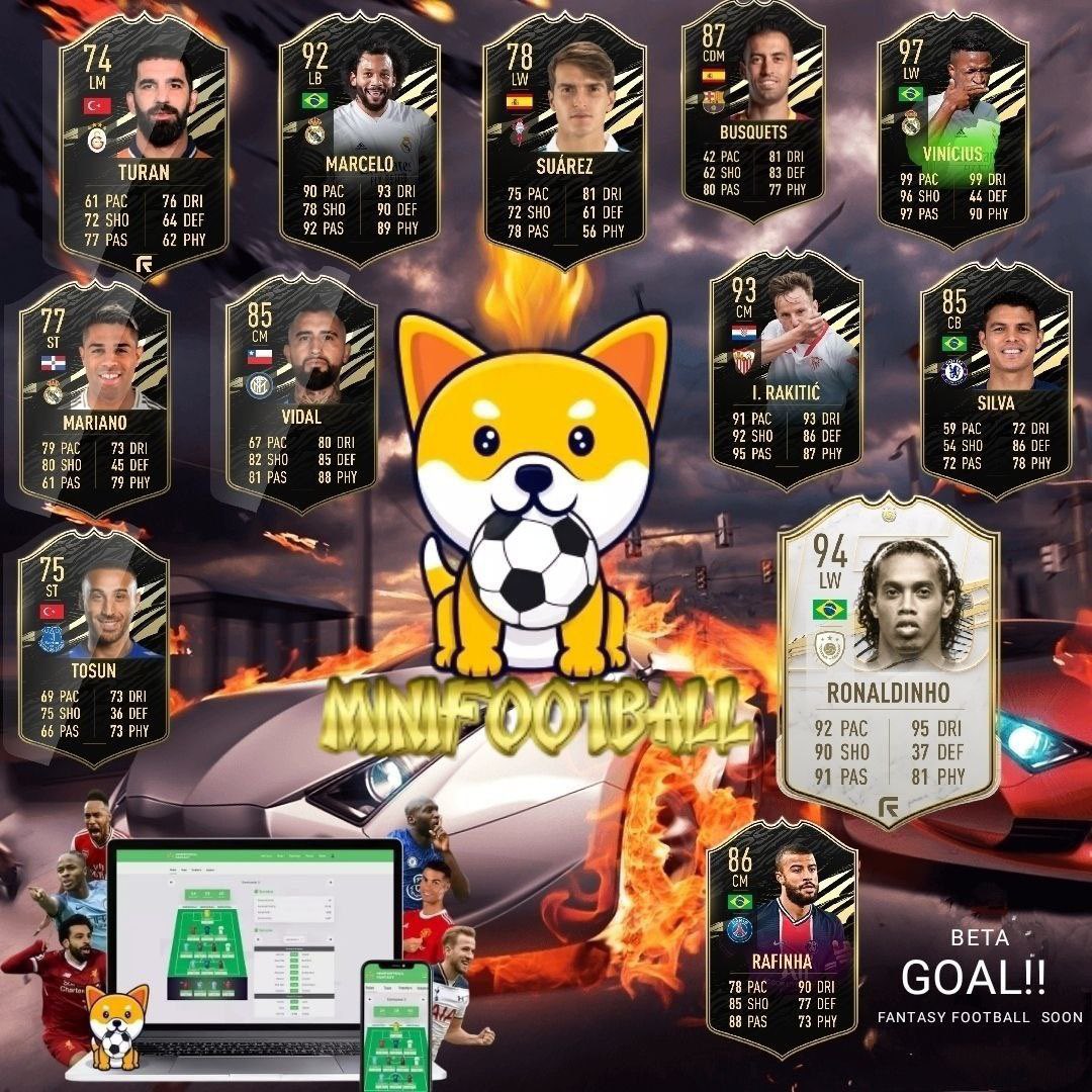 Sofwan10550253's tweet photo. @CoinMarketCap Check out @MiniFootballBsc We are bringing together the football and crypto community.
⚽️Fantasy Football Coming Soon
⚽️Huge Prize Giveaways 
⚽️Huge Marketing Push 
⚽️top 10 exchange coming soon
⚽️59K+ Holders
⚽️ NFTS Coming Soon 
https://t.co/6nLbpHbaxk
MiniFootball BSC Token https://t.co/J5iMqV5WlG