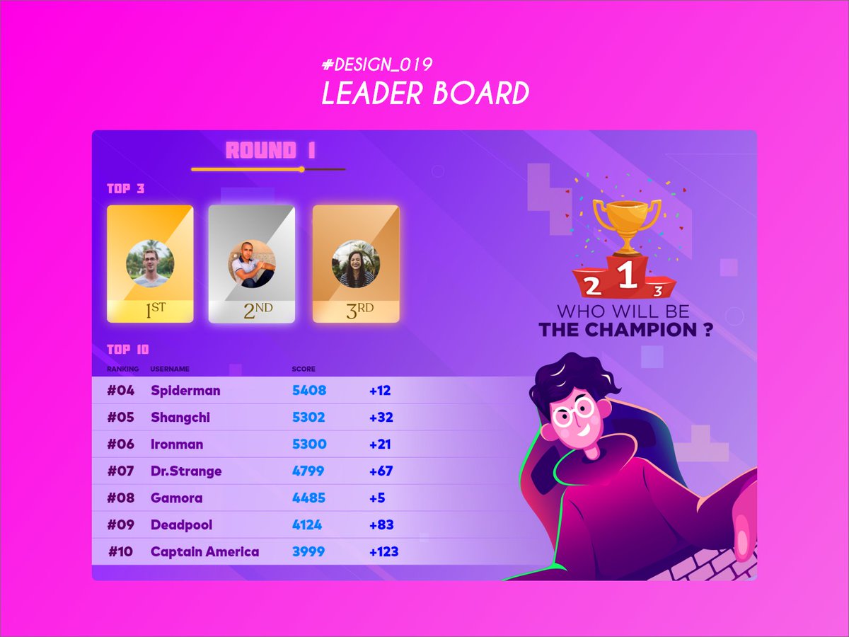 Clime_Social's tweet photo. #DailyUI 019
 Here's a small tip, while making UI related to gaming try using gradients for the fill, they work really well with the vibe.
I created this UI in @AdobeXD 

 #dailyui #webdesign #UI #uidesign https://t.co/mUp9ZtwzNU