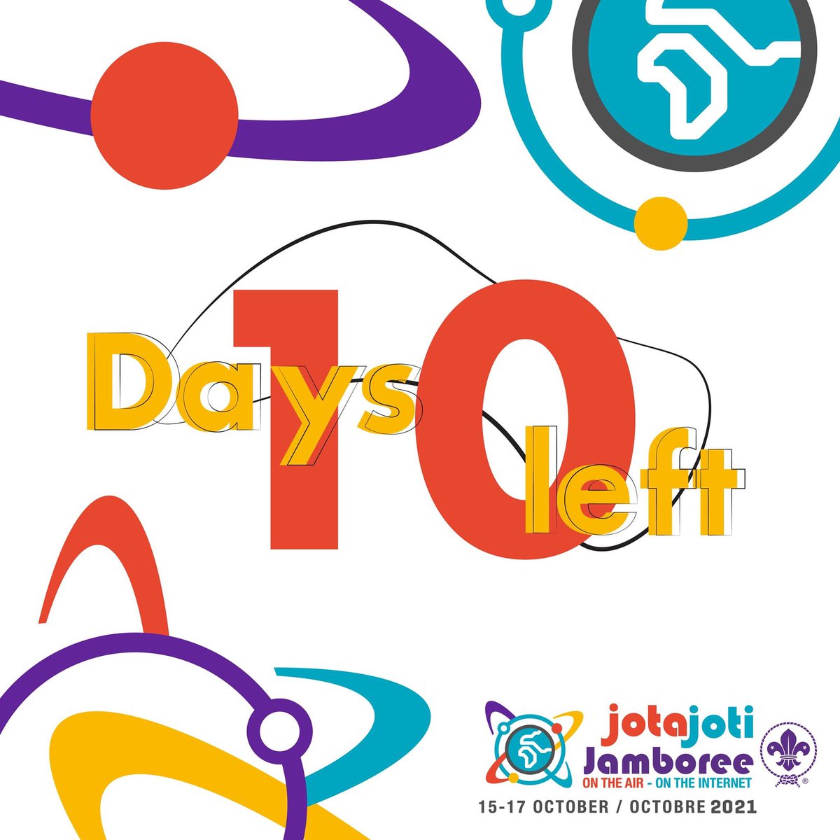 Only 1️⃣0️⃣ days until the largest annual digital Scouting event?! 🕺 This makes us wanna dance! 💃

As always, we can promise good times and learning new skills &amp; knowledge during #JOTAJOTI this year. Best of all, you'll get to meet #Scouts from all around the world 🌎
