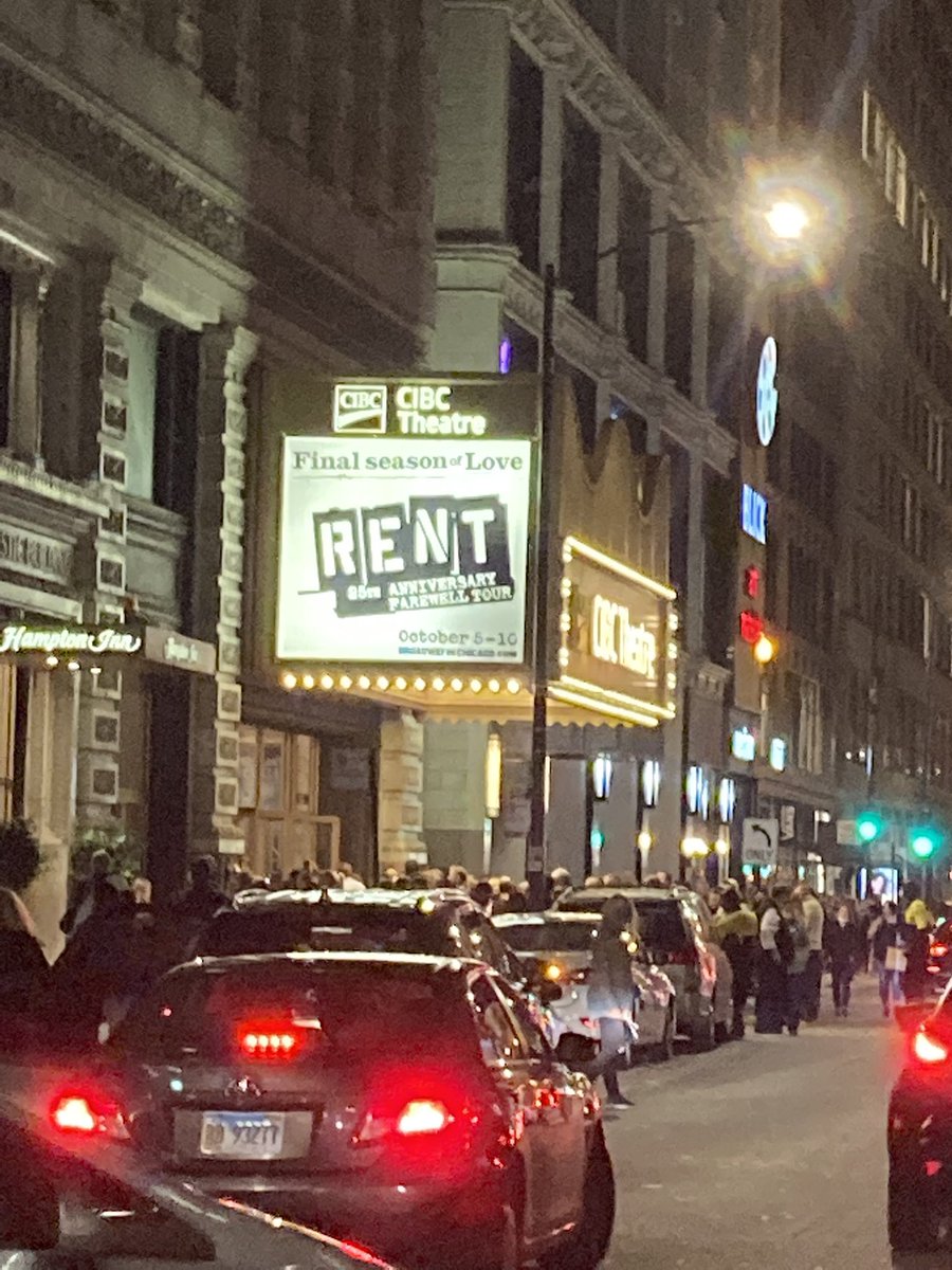 osadasan (@osadasan) on Twitter photo What an amazing night seeing the return of theater to Chicago! Opening the Broadway season here with Rent was the perfect welcome back. The standing ovation as the cast first came to stage was such an uplifting feeling. <a href="/broadwaychicago/">Broadway In Chicago</a> <a href="/RentOnTour/">Rent On Tour</a> What an amazing night seeing the return of theater to Chicago! Opening the Broadway season here with Rent was the perfect welcome back. The standing ovation as the cast first came to stage was such an uplifting feeling. <a href="/broadwaychicago/">Broadway In Chicago</a> <a href="/RentOnTour/">Rent On Tour</a>